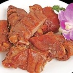 Stewed pork feet in soy sauce