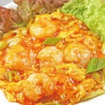 shrimp and egg chili sauce