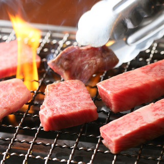 A4ランクの国産牛を焼肉で満喫！希少部位《イチボ》もご用意