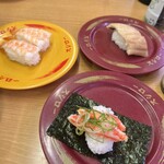 スシロー - えび、穴子、ずわい蟹包み