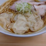 煮干らぁめん瀧川 - 煮干しらぁめん　トッピングワンタン¥1250円
