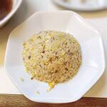 マツマル - 半チャーハン～税込み￥450
※麺類を注文した方のみ追加可能
