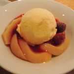 お茶とお菓子まやんち - ピーチメルバ