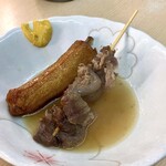 正宗屋 - おでん（すじ＋ごぼう天）