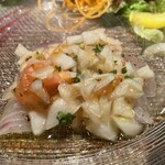 レストラン 中台 - 鰆のカルパッチョ