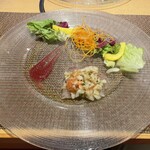 レストラン 中台 - 鰆のカルパッチョ