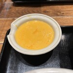 三ツ矢堂製麺 - 濃厚チーズソースつけめんのチーズ