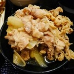 Marugame Seimen - 肉盛りは別皿