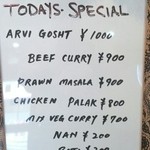 大阪ハラールレストラン - １番上のメニュー食べました。