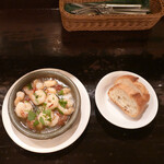 旬采 - 海老のアヒージョ