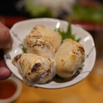 宝寿司分店 - 真河豚の白子焼き