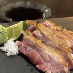 梅田焼き鳥倶楽部2 - 地鶏ももたたき