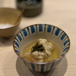 てんぷら てらおか - 蛤とあごだし