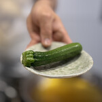 てんぷら てらおか - ズッキーニ　大きくなる前の若い状態