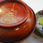 天ぷら旬菜　由庵 - 天茶(ミニ)300円