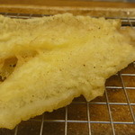 天ぷら旬菜　由庵 - きす天ぷら400円