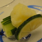 天ぷら旬菜　由庵 - ハモの子塩辛