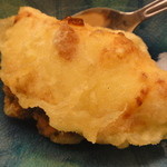 天ぷら旬菜　由庵 - プリンの天ぷら