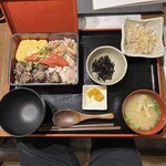 伴鳥 - 鶏と明太子のお重