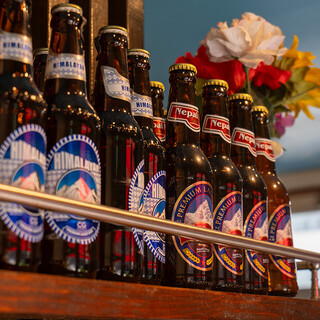 国内定番ドリンクをはじめ、世界各地のビールやワインも豊富です