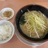 ラーメンショップ太田家本店 - ねぎらーめん､半ライス