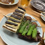 忠弥 - 野菜大事。野菜も旨いので必ず