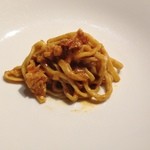 花咲ガニのみそのクリームソース