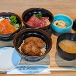 de la Familiar - 選べるミニ丼3種　1,500円