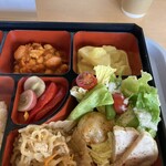 シャモニーモンブラン - ポークビーンズやジャガイモのグラタンカレー風味ﾅﾄﾞ