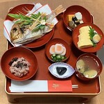 多恵 - お食い初め膳(焼鯛付き)