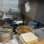 らぁめん しゅき - お店で麺打ち