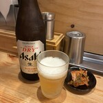 らぁめん しゅき - 瓶ビールで