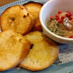 肉と石釜ピザのイタリアン Pizzacozou - 鶏の白レバーペースト