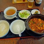 中国料理 天龍 - 麻婆豆腐セット