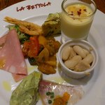  ラ･ベットラ･ダ･オチアイ - 前菜盛り合わせ