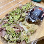 炭火焼 地山鶏 - 料理写真:炙り刺し（大）