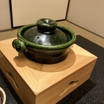 妙見石原荘 食菜石蔵 - 織部の土鍋