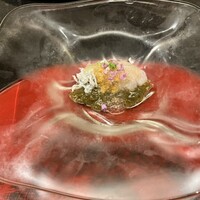 妙見石原荘 食菜石蔵 - 花のような冷海菜