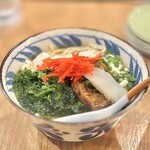 沖縄料理 ゆくゆん - アーサーそば1000トッピングゆし豆腐330
