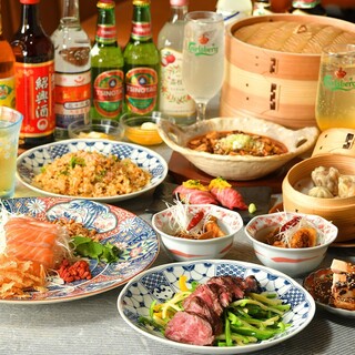 人気中華を存分に楽しめる120分飲み放題付きPAO2コース♪