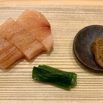 鮨 かわしま - 古代醤(ひしお)でいただく梶木