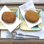 カフェ イソミ テラス - 白えびコロッケ