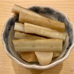 鮨 かわしま - 宇陀金ごぼうは、おかわりしてしまった