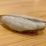 鮨 かわしま - 焼いた目光はふあふあ感とパリッと感が絶妙