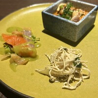 札幌菜 虎鯨 - 前菜三種銘々盛り