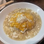 台湾料理　琥珀 - 天津炒飯！　1100円。