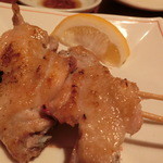 やきとり 戎 - 2014' 9/3 手羽先のアップ