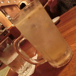 やきとり 戎 - 2014' 9/3 夏みかんハイ２００円