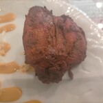 プリンス　インドレストラン - タンドリーチキンと言う骨付きティッカかな？