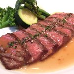 レストラン・フォレスト - ランチコース 2950円 の五島牛のイチボ肉